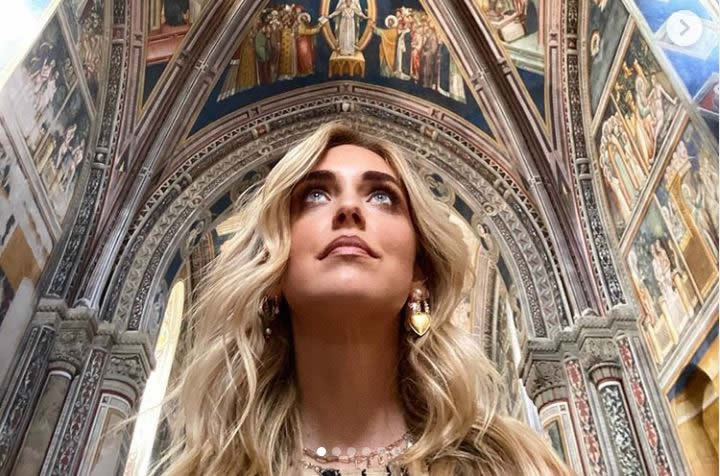 chiara ferragni nel salento